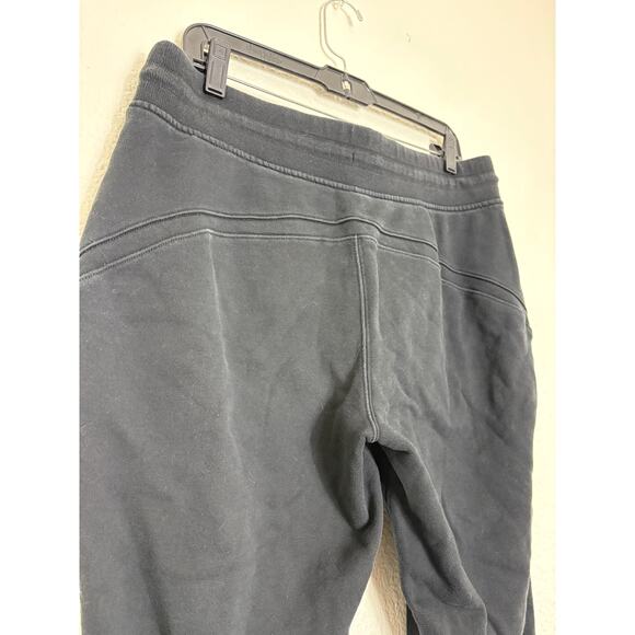 Lululemon Athletica Warm Down Joggers sweatpants Size 12 Faded Black - Picture 10 of 12